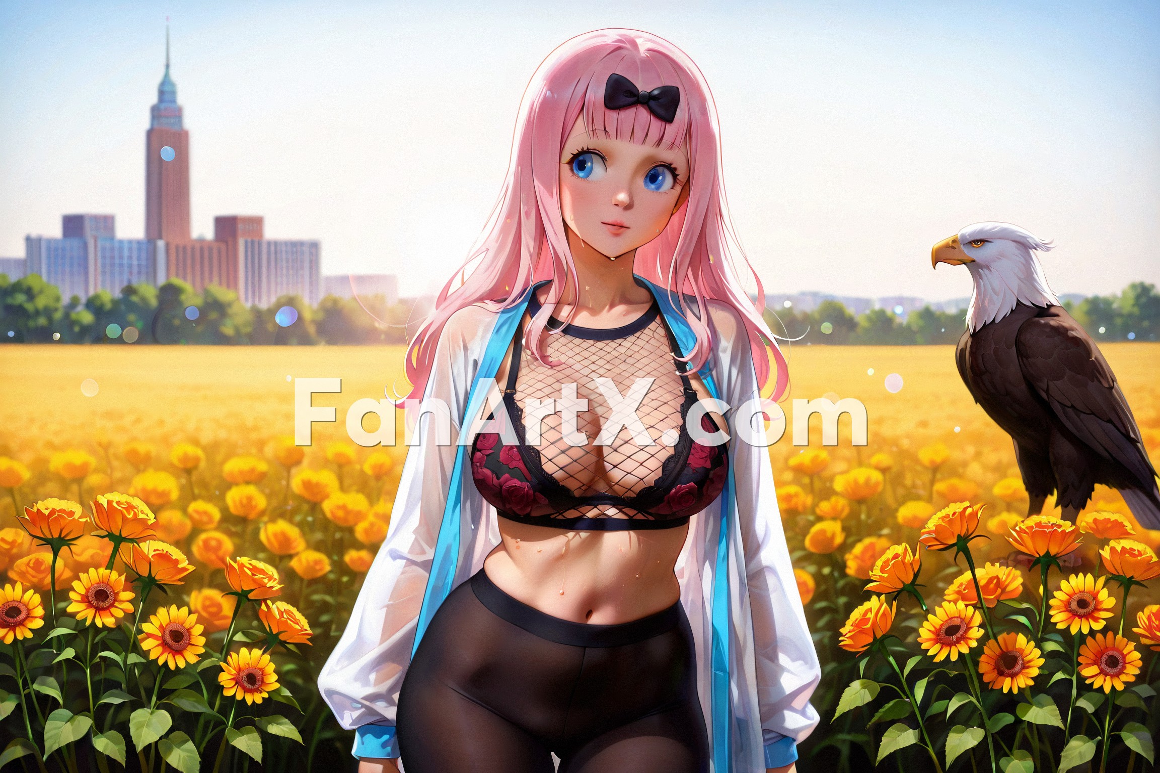 Chika Fujiwara fanart - kaguya sama love is war character 2233929